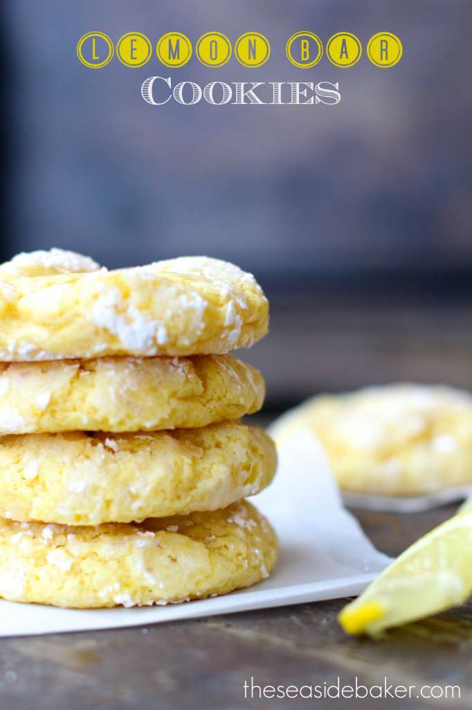 Lemon Bar Cookies The Seaside Baker