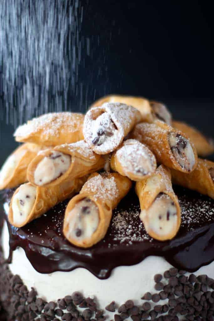 Cannoli Cake