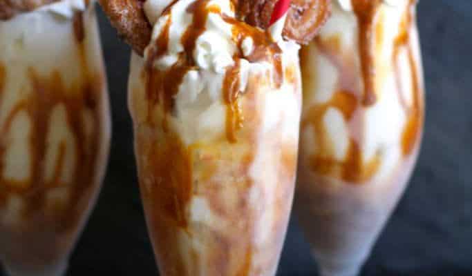 Dulce de Leche Milkshakes