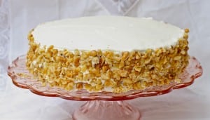 Deliciouly Moist and Partially Healthy Carrot Cake with Silky Smooth Cream Cheese  Frosting 