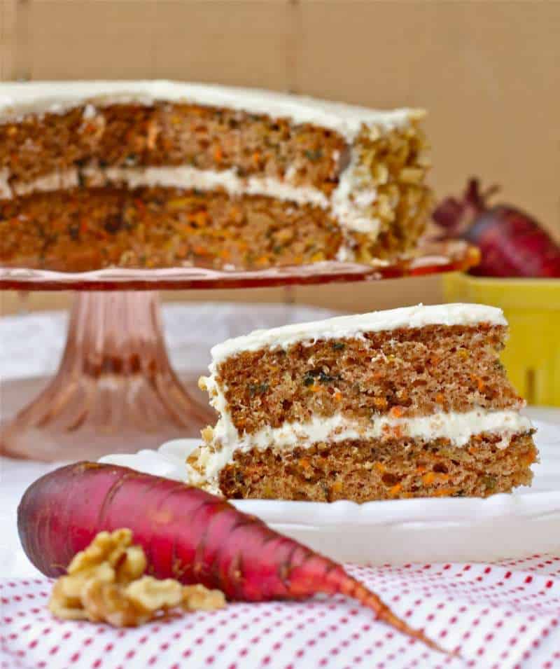 Purple Carrot Carrot Cake 