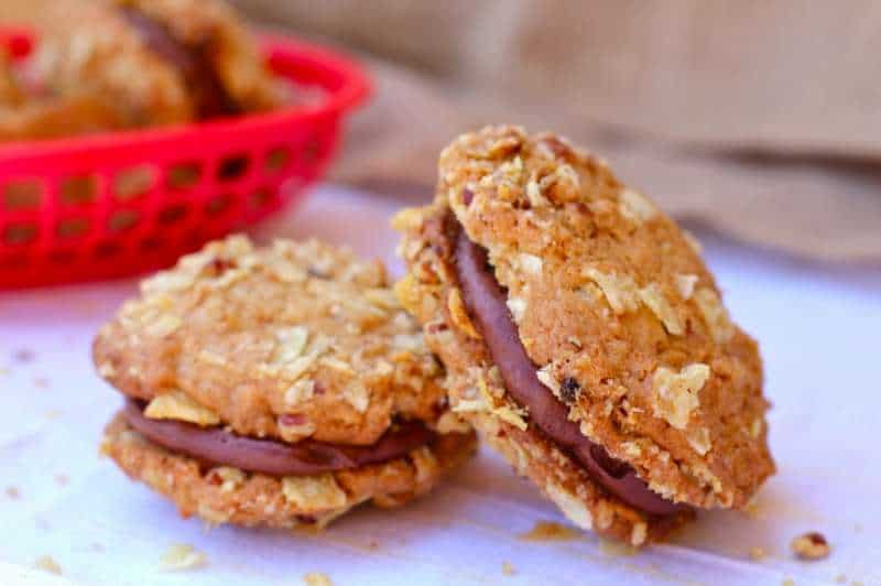 Potato Chip and Nutella Cookie Sandwiches