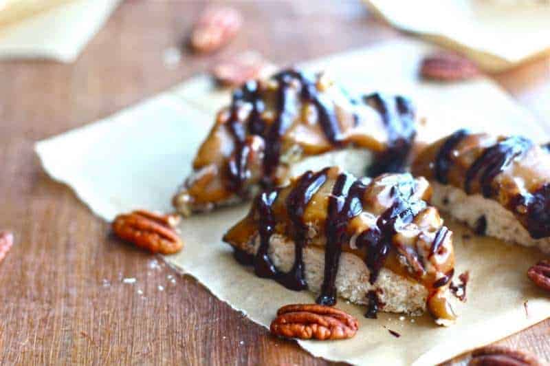 Gluten Free Pecan Shortbread Bars