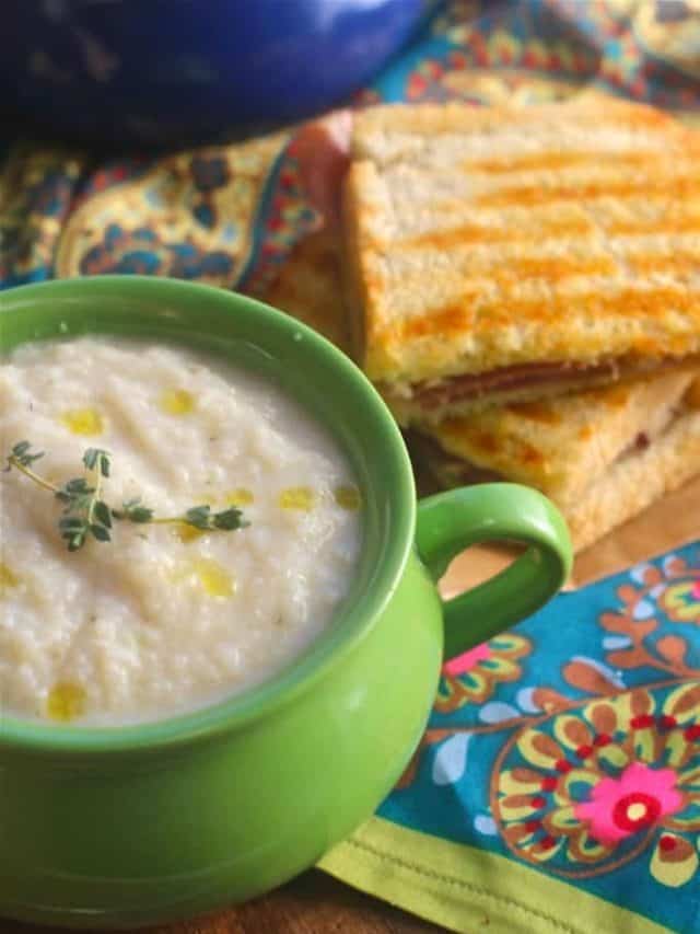 Fast and Healthy Cauliflower Soup Story