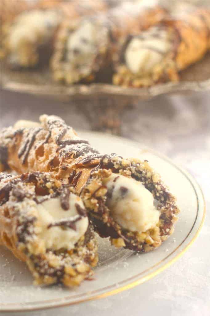 Cannolis With Ricotta Cheese