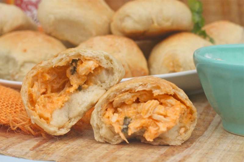 Fresh Buffalo Chicken Pizza Dough Balls