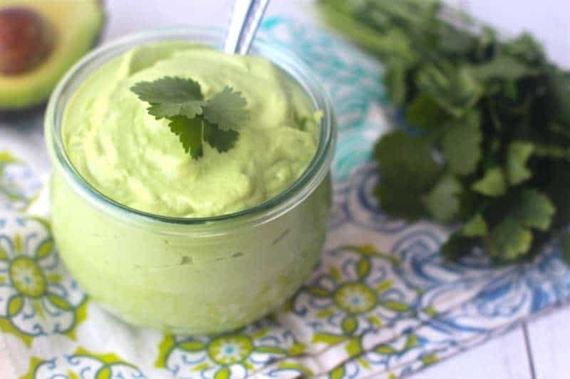 Creamy Avocado Cilantro Dressing