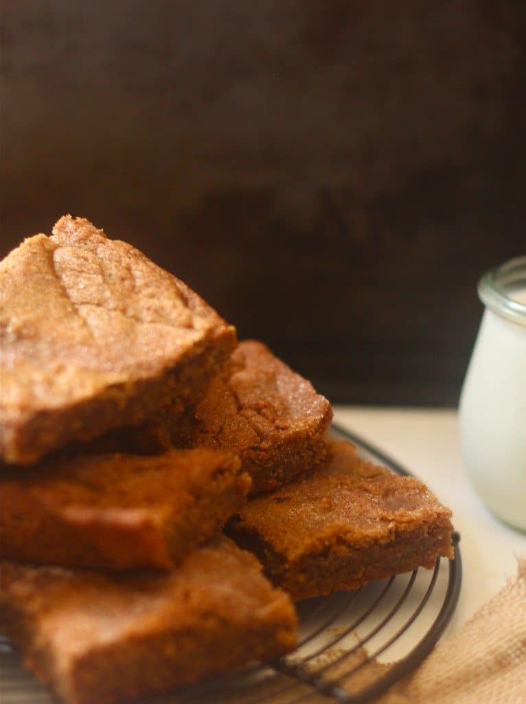 Yummy Snickerdoodle Blondies 