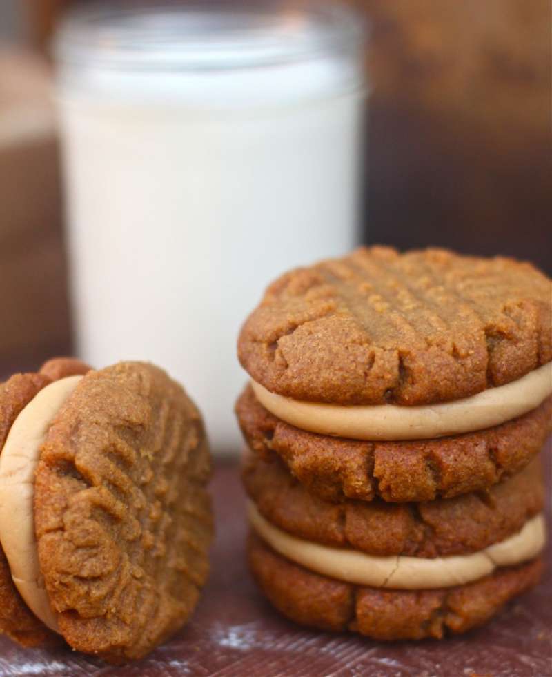 Peanut Butter Sandwich Cookies