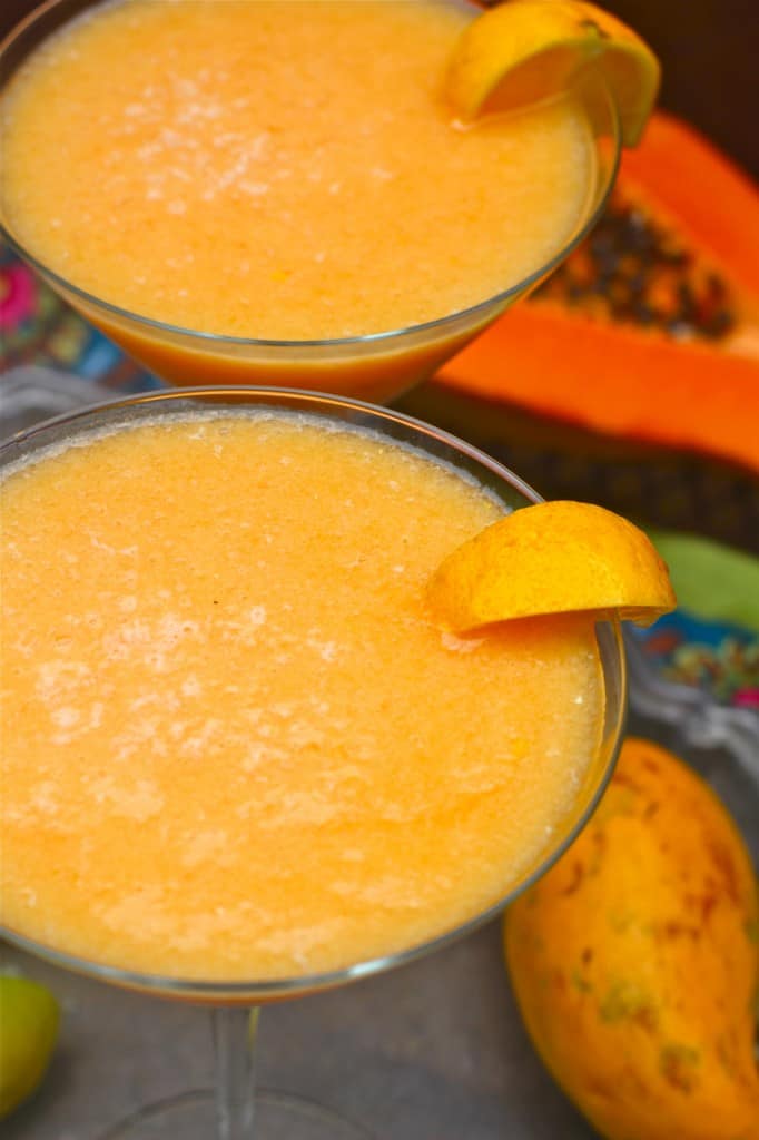  Festive Mango Papaya Margaritas