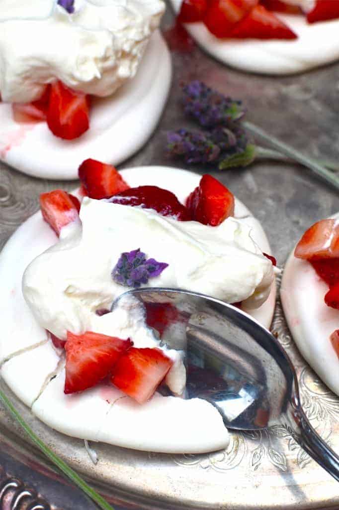 Strawberry Pavlova