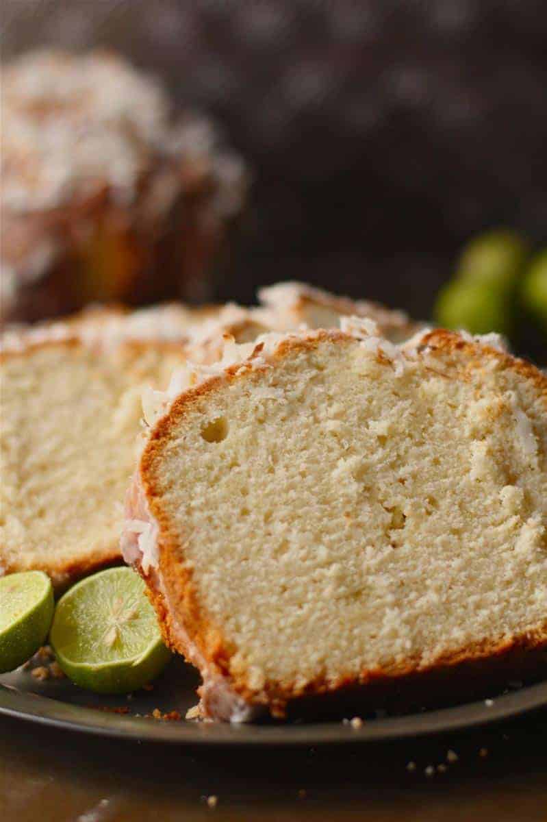 Zesty Coconut Pound Cake 