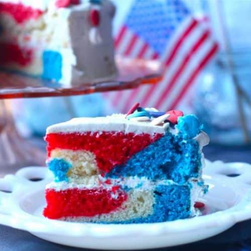 Patriotic Cake - The Seaside Baker