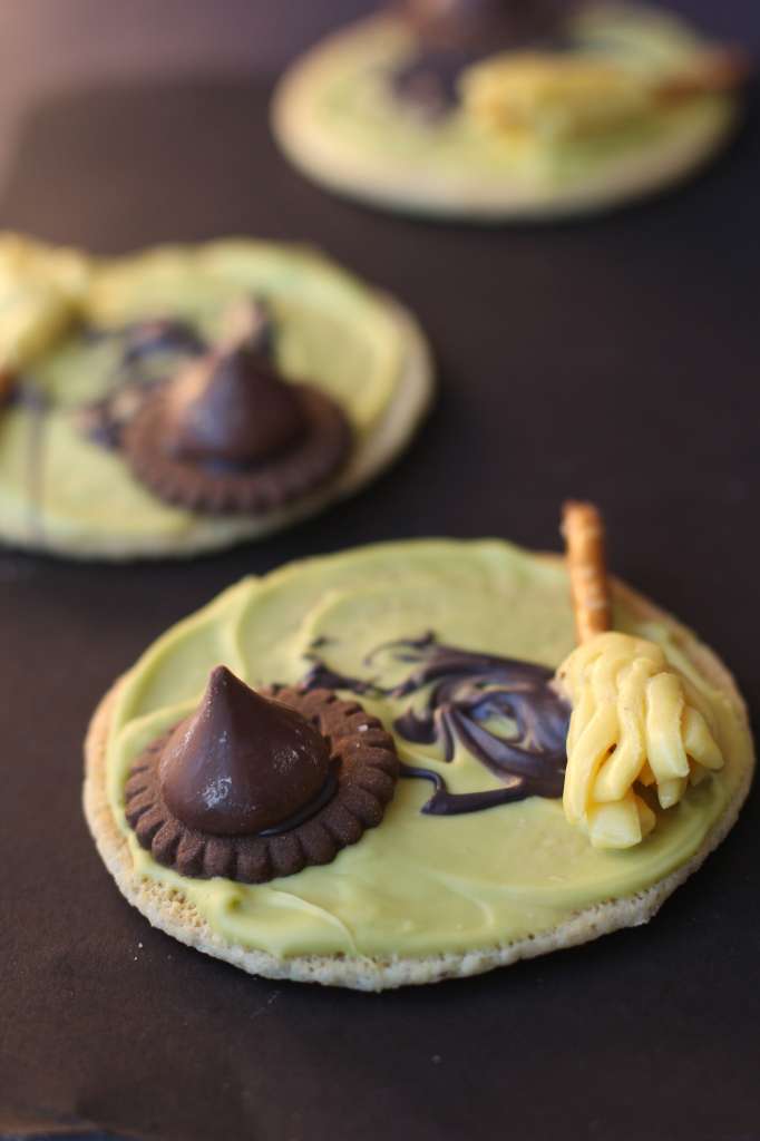Melted Witch Sugar Cookies
