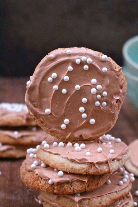 Buttermilk Sugar Cookies with Maple Frosting The Seaside Baker