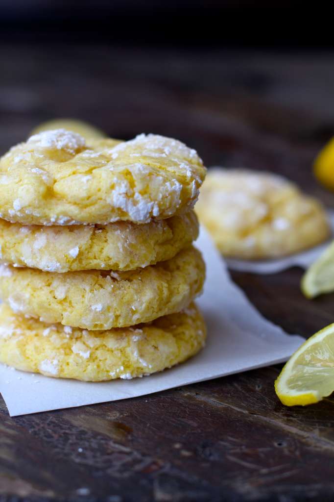 Lemon Bar Cookies - The Seaside Baker