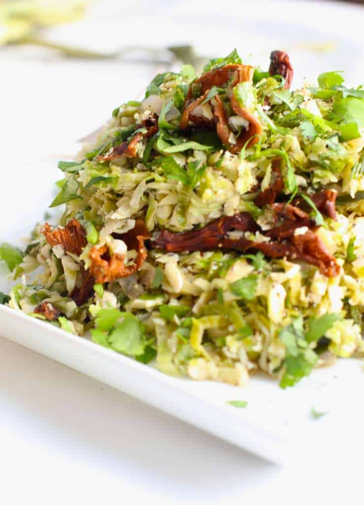 Warm Brussel Sprout Salad