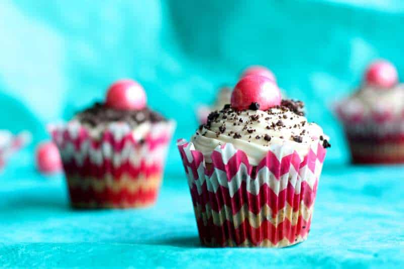 Oreo Funfetti Cupcakes 