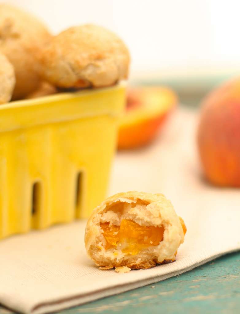 Peach Pie Bites - The Seaside Baker