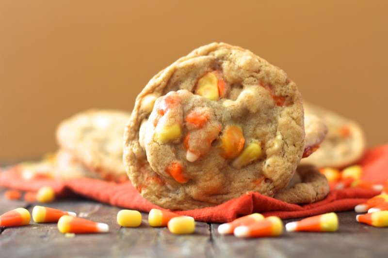 candy corn surprise cookies