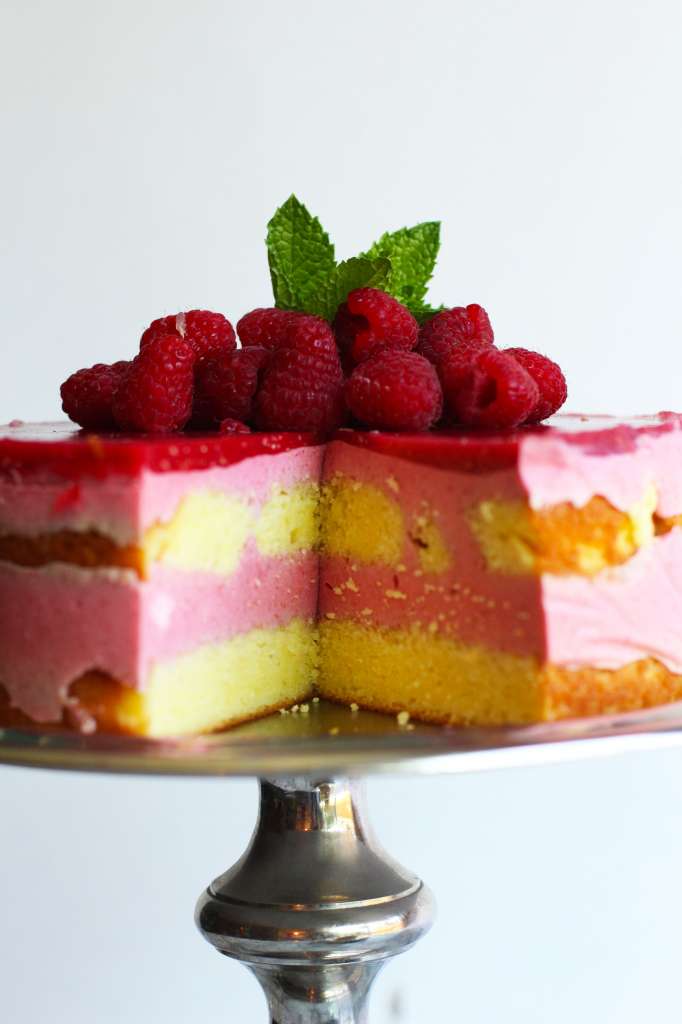 raspberry lemon cake