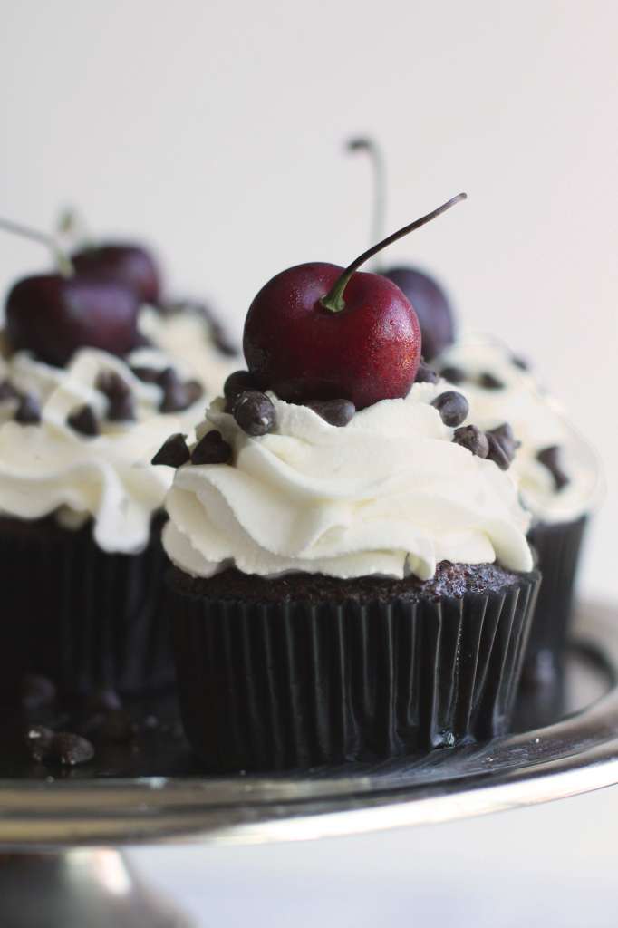 black forest cupcakes in german