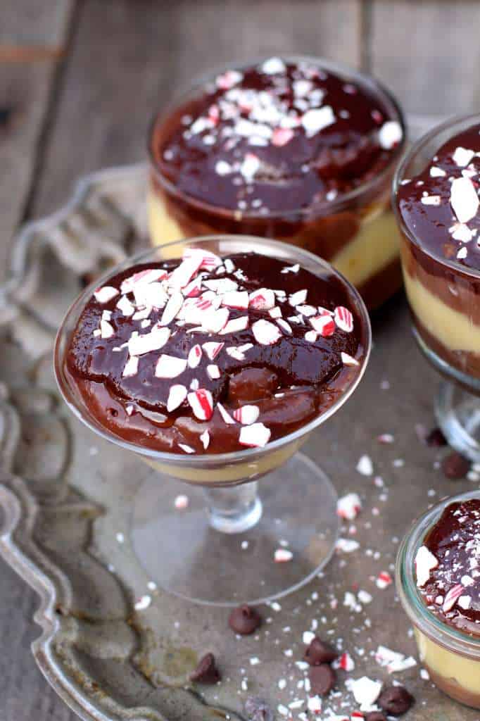 peppermint pudding cups
