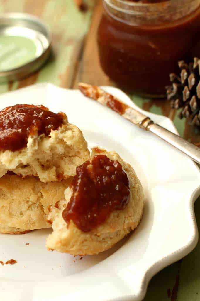 biscuits and apple butter