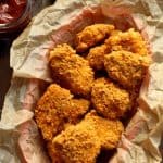 Gold Fish Crusted Chicken Nuggets