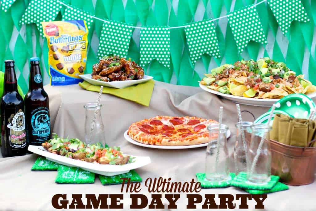 Pizza Party Ideas For Game Day!