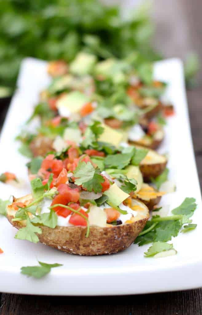 Southwestern Potato Skins - The Seaside Baker