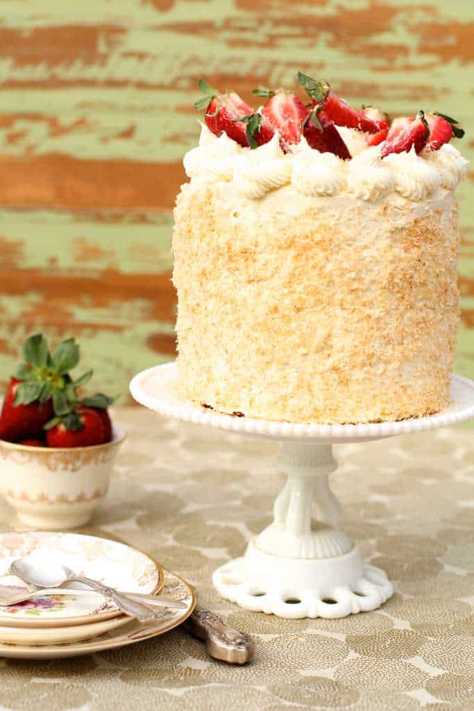 strawberry shortcake cake 