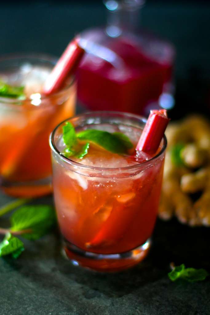 Rhubarb Ginger Cocaktail