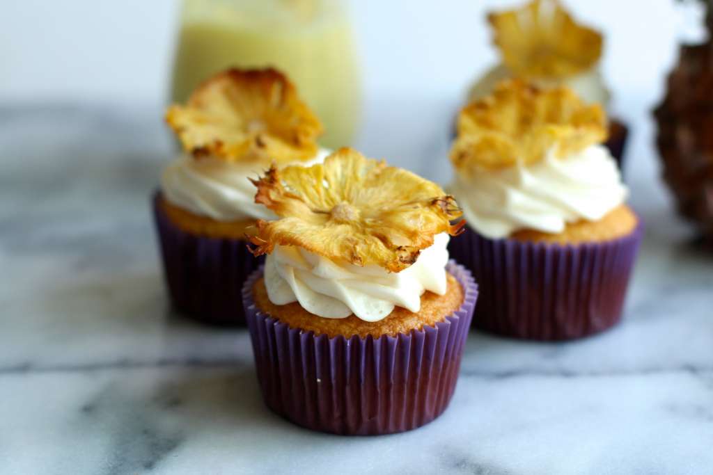 Piña Colada Cupcakes - A baJillian Recipes