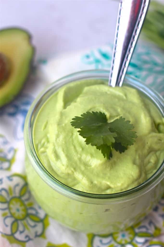 Creamy Avocado Cilantro Dressing