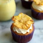 pineapple curd cupcakes