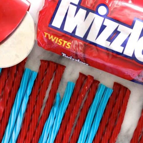 Red Velvet Twizzler Cake - The Seaside Baker