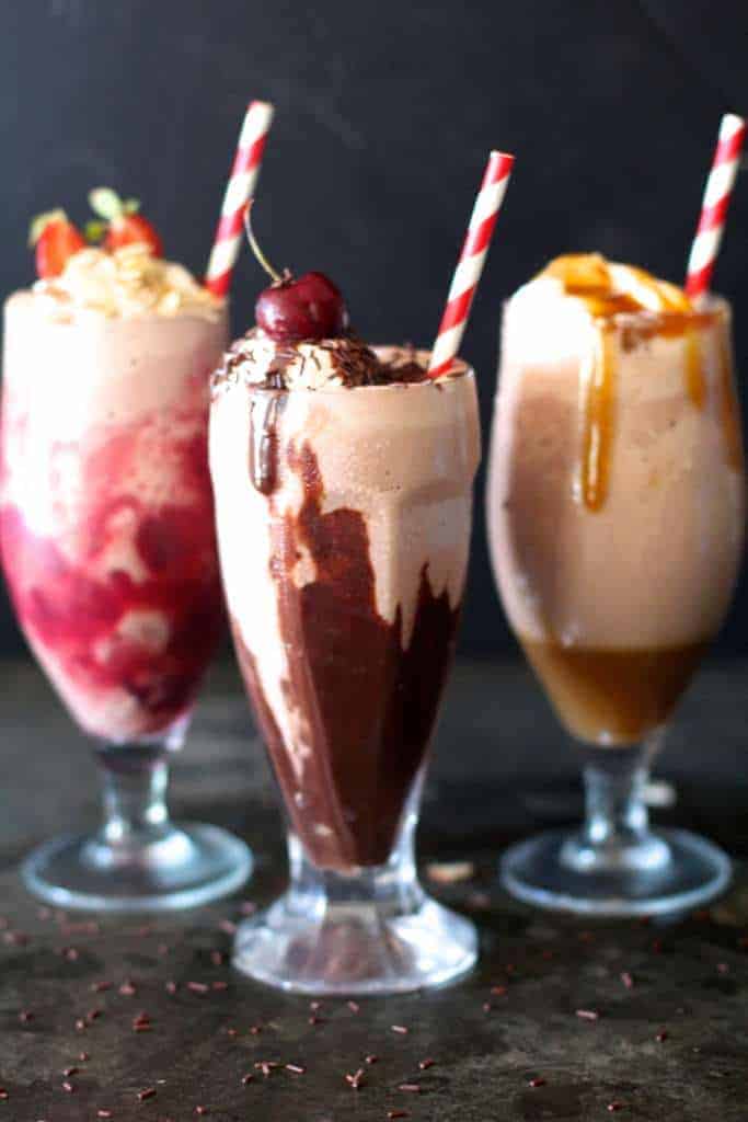 Almondmilk Shakes - The Seaside Baker