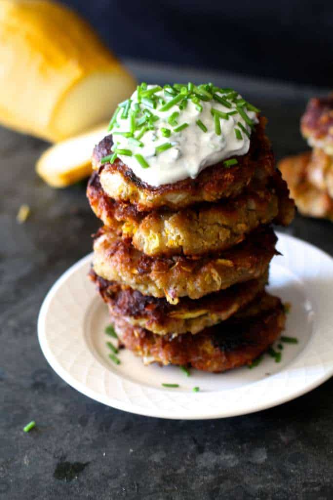 Yellow Squash Fried Cakes
