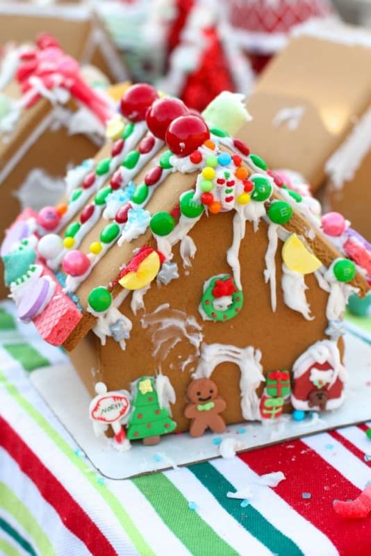 Holiday Tea and Gingerbread House Decorating Party - The Seaside Baker