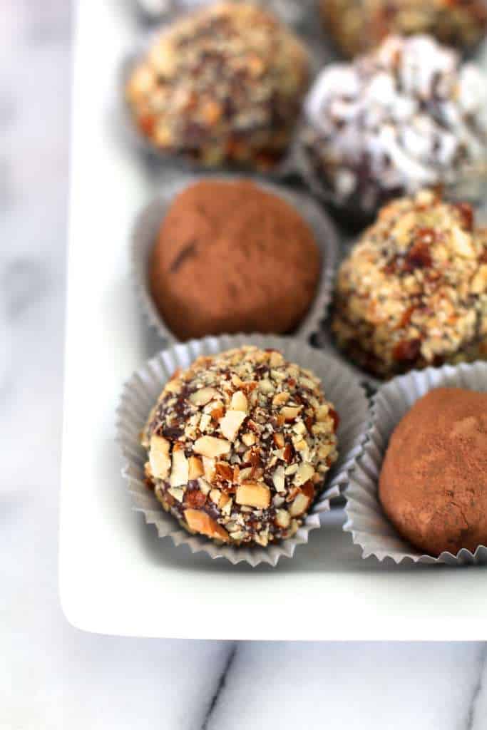 Toasted Almond Truffles