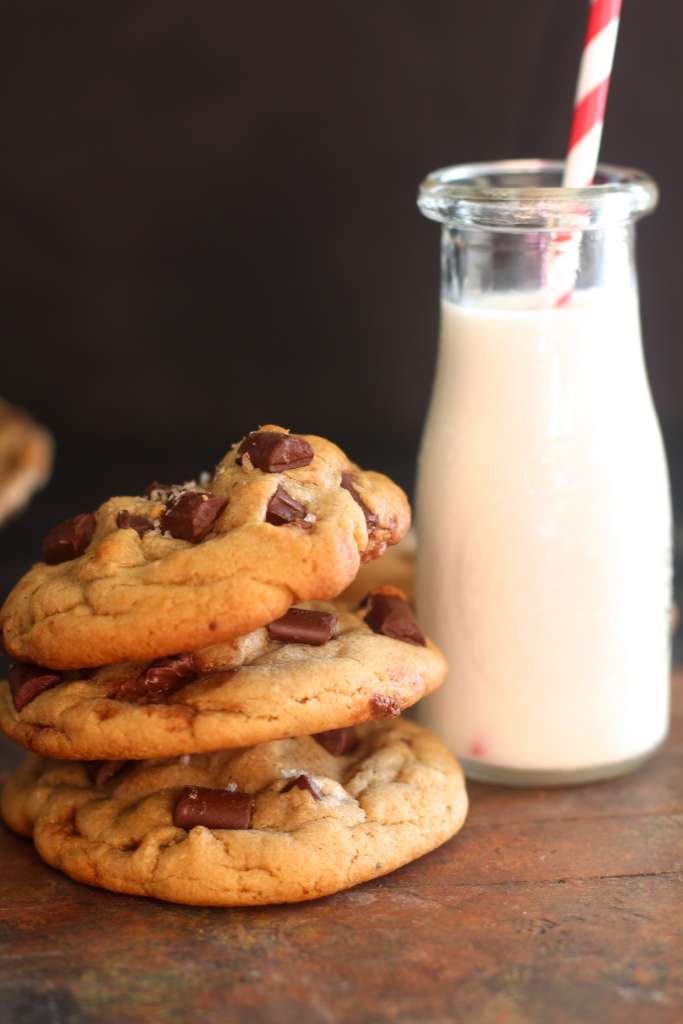 Brown Butter Nutella Stuffed Cookies