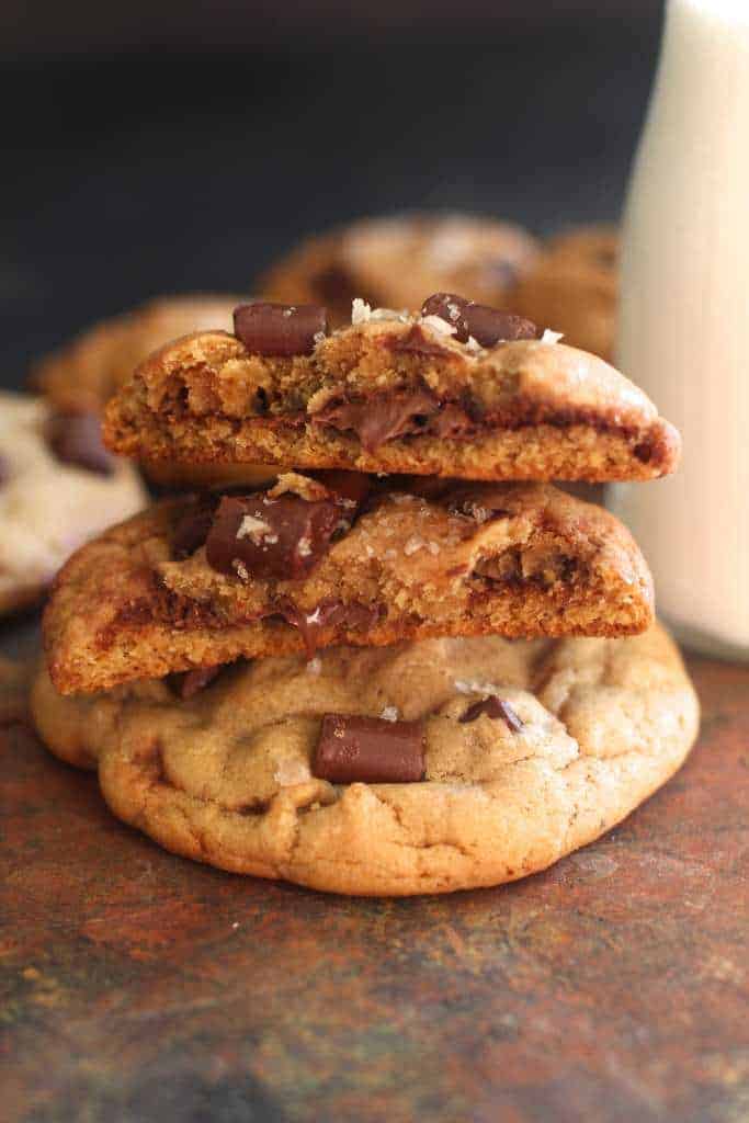 Brown Butter Nutella Stuffed Cookies!!