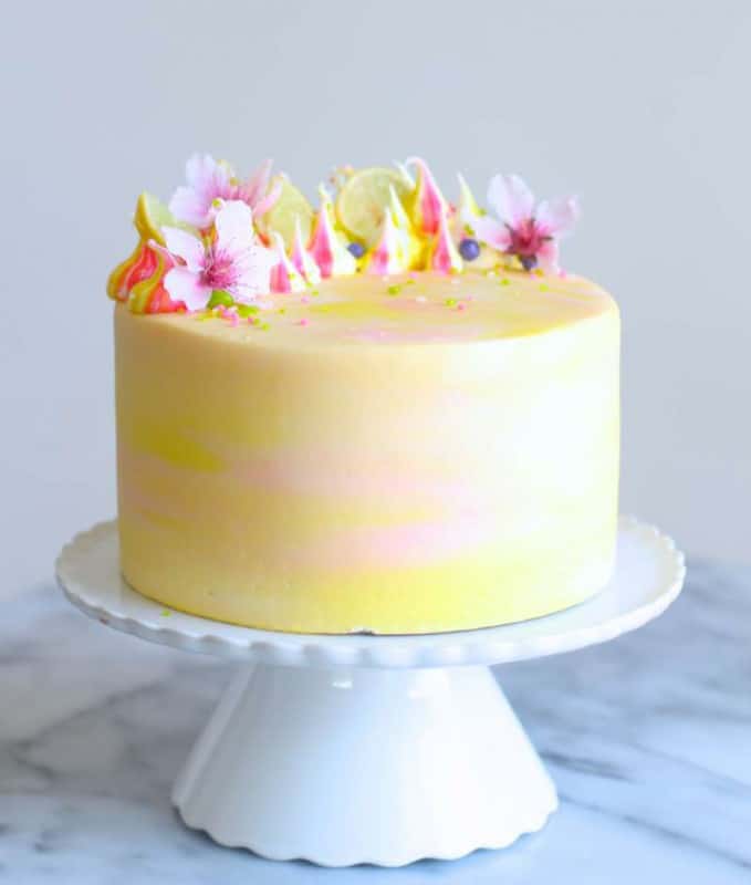 Lemon Curd Cake - The Seaside Baker