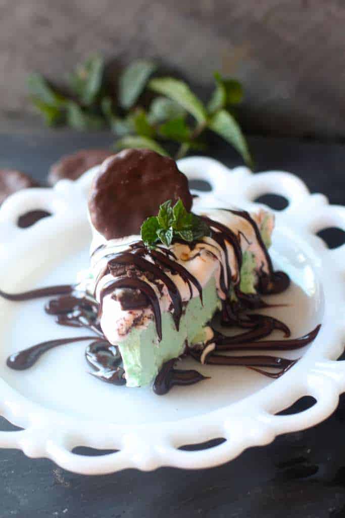 No-Bake Grasshopper Pie - The Seaside Baker