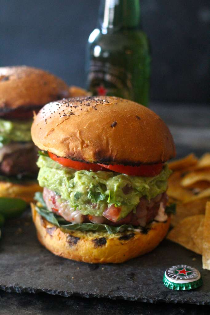 Jalapeño Popper Monster Salmon Burger Recipe from H-E-B