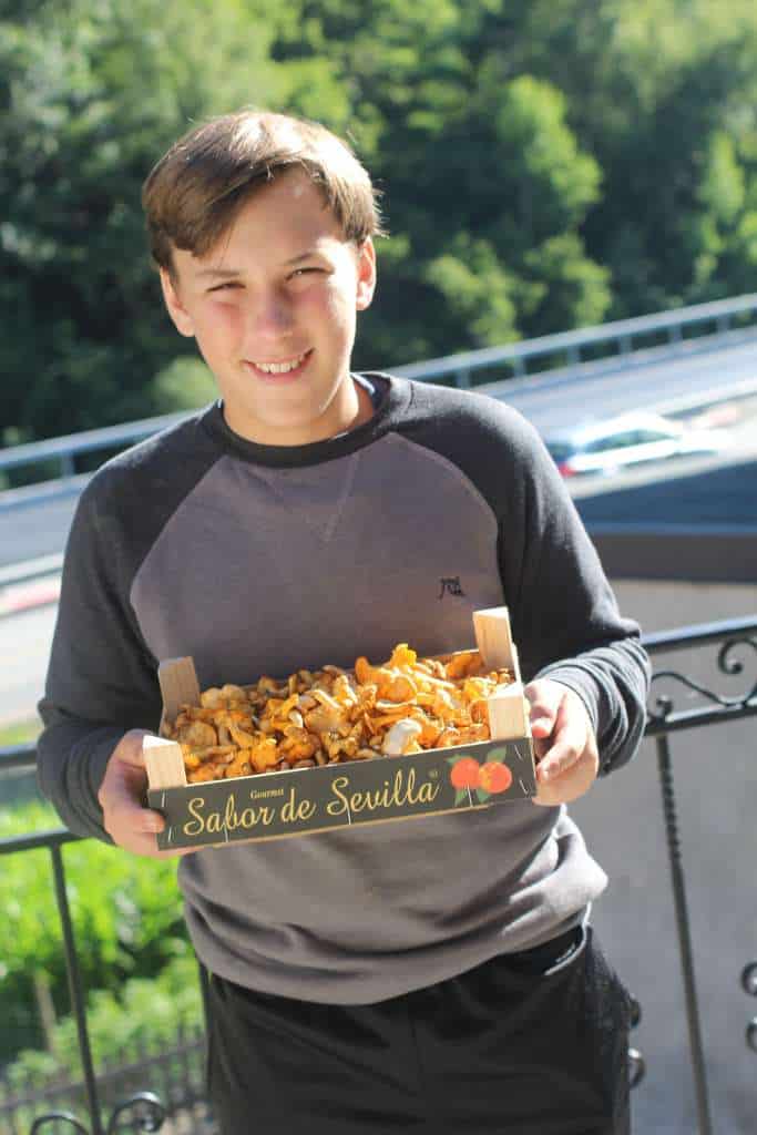 My Teen and His Chanterelles