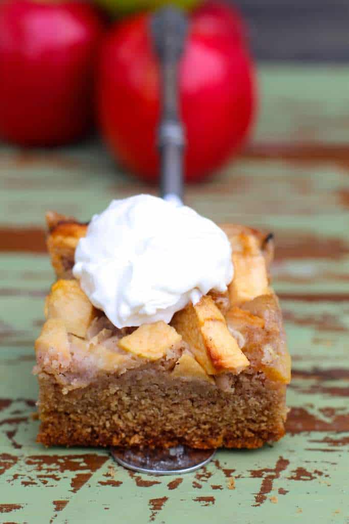 Easy Apple Almond Cake - The Seaside Baker