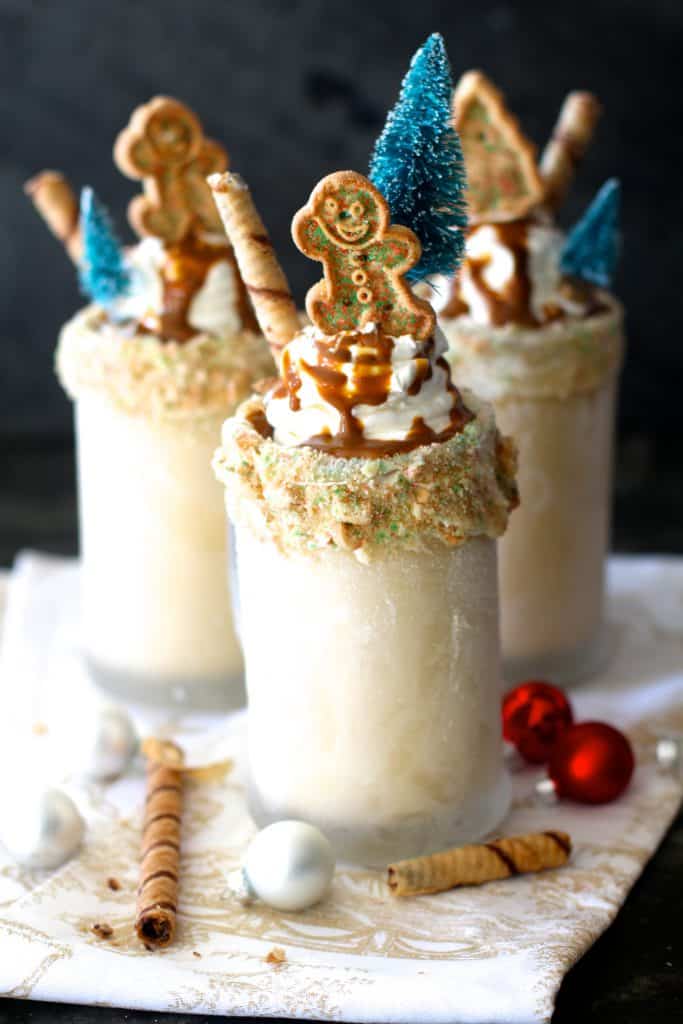 Boozy Eggnog Shake The Seaside Baker