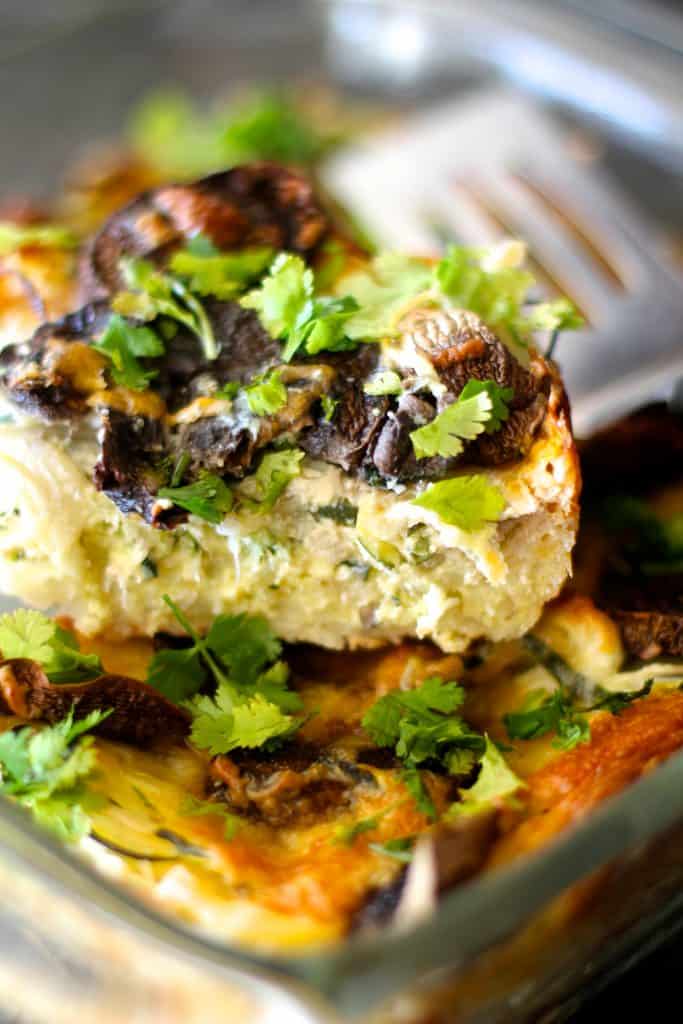 Spiralized Zucchini Breakfast Bake The Seaside Baker